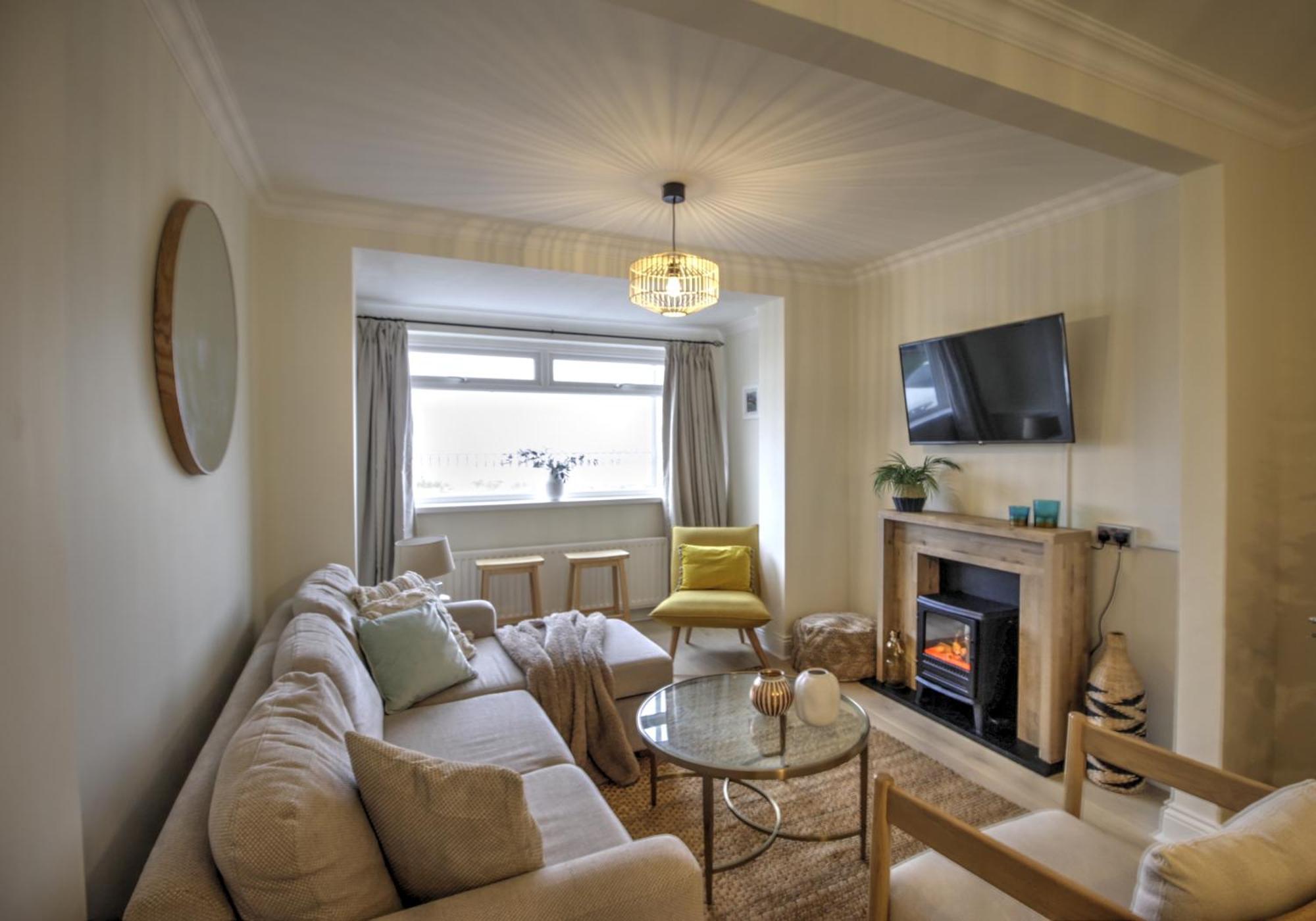 Amazing Sea Views And Hot Tub Villa Amble Buitenkant foto